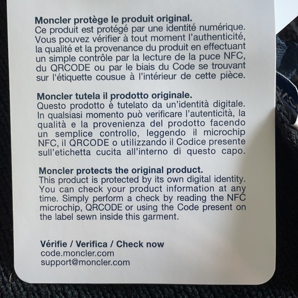 NWT Moncler Scarf - Picture 6 of 10